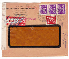 Lettre 1942 Den Haag ’s-GravenhagePays Bas Censure Censor WW2 Pelterijenhandel Geprüft Oberkommando Der Wehrmacht - Postal History