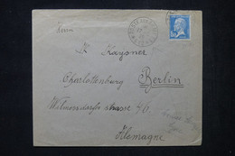 SYRIE - Enveloppe En FM De Homs Pour L 'Allemagne En 1929, Oblitération Poste Aux Armées 612 Sur Pasteur  - L 102801 - Cartas
