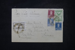 ARGENTINE - Enveloppe  En Recommandé De Buenos Aires En 1929 Par Avion Pour La France - L 102804 - Storia Postale