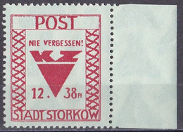 Deutsche Lokalausgaben Storkow 1946 - Mi.Nr. 16 - Postfrisch MNH - Zona Sovietica