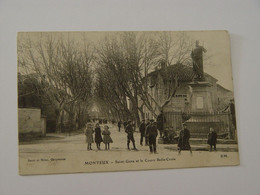 VAUCLUSE-MONTEUX-SAINT GENS ET LE COURS BELLE CROIX ED BM ANIMEE - Monteux