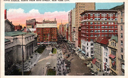 New York City NY - Fifth Avenue, North From 40th Street - Pub. By  Manhattan Post Card Co. Non Circulated - Manhattan