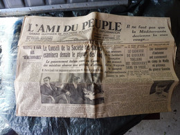 1935 L'AMI DU PEUPLE : Armée De L'Air De L'URSS ; Amsredam-Playel ; GALUPIN, Médium à Trayas-les-Flots; Laval; Etc - Informations Générales