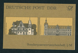DDR Sonder Markenheftchen Michel Nummer SMHD21a Postfrisch Mit Mi.Nr. 2920 - Booklets