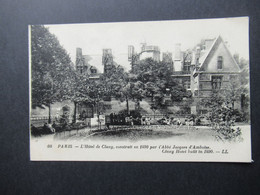 AK Ca. 1920er Jahre Paris Hotel De Cluny Construit En 1490 Par L'Abbe Jacques D'Amboise Editeur Levy Et Neurdein Reunis - Hotels & Gaststätten