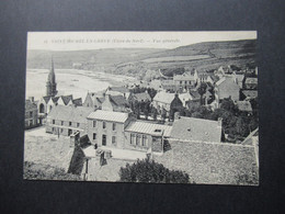 AK 1921 Saint Michel En Greve (Cotes Du Nord) Vue Generale Marke (Säerin) Mit Zwischensteg Und Nummer 0 - Saint-Michel-en-Grève