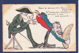 CPA MAROC Caricature Satirique Non Circulé Dessin De Orens Estampe Tirage Limité Espagne Tanger MELILLA - Autres & Non Classés