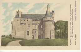 Environe De St-Pol-De-Léon    -  Le Chateau De Kérouzéré  (Coté Sud) -  Carte Pautauberge - Saint-Pol-de-Léon