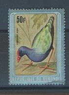 50 F.  Oiseau Vogel Bird. Cadre Vert Métallisé.  50F Ø Très Légère Dans Coin Inf DR - Used Stamps