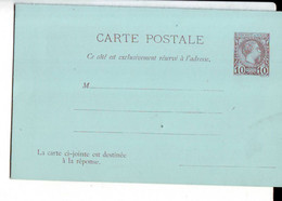 89 C  Monaco Entier Postal - Postwaardestukken