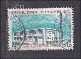 France 1969 Afars & Issas 1F Maison De La Radio Télévision YT 343 Buildings Africa Djibouti French Somaliland - Used Stamps