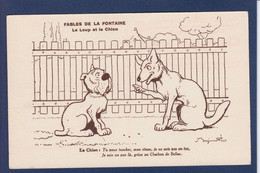 CPA Rabier Benjamin Loup Chien Publicité Charbon De Belloc Non Circulé - Rabier, B.