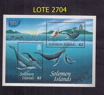 Bloc De Baleine Des îles Salomon - Baleines