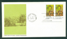Feuille D'érable, Printemps / Maple Leaf In Spring; Timbre Sc. # 535 Stamp; Pli Premier Jour / First Day Cover (6528) - Brieven En Documenten