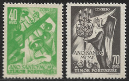 Timor – 1950 Holy Year Mint Set - Timor