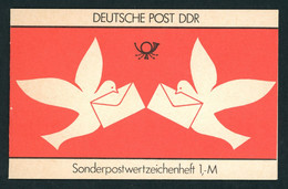 DDR Sonder Markenheftchen Michel Nummer SMHD31 Postfrisch Mit Mi.Nr. 3079 - Booklets
