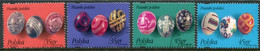 POLAND 1995 Decorated Easter Eggs Used.  Michel 3526-29 - Usados