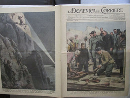 # DOMENICA DEL CORRIERE N 44 / 1934 IL DUCE INIZIA I LAVORI AL MAUSOLEO AUGUSTO / FASCISTI FIORENTINI CADUTI - Premières éditions