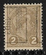 Luxembourg 1903 Prifix Nr. 13B - Prematasellados