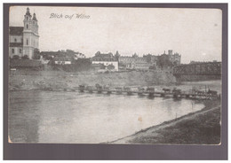 Lithuania  Blick Auf Wilna 1916  Feldpost Old Postcard - Lithuania
