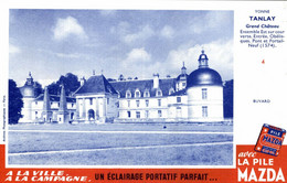 Buvard Mazda Tanlay Grand Château - Piles