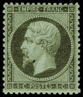 Neuf Avec Charnière N° 19a, 1c Bronze Bien Centré T.B. - Autres & Non Classés