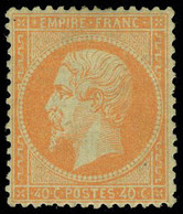 Neuf Avec Charnière N° 23, 40c Orange T.B. Signé A Brun - Autres & Non Classés