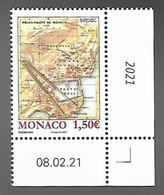 Monaco 2021 - Yv N° 3294 ** - SEPAC - Les Cartes Anciennes - Ongebruikt