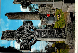 IRLANDE - Celtic Cross And Round Tower, Monasterboice , Co. LOUTH - Louth