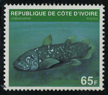 Neuf Sans Charnière N° 510B, 65f Coelacanthe, T.B. - Autres & Non Classés