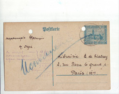 129 C  Sarre  Entier Postal - Postal Stationery