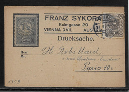 Autriche - Carte - Lettres & Documents