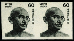 Neuf Sans Charnière N° 979, 60p Ghandi, Paire Horizontale ND, T.B. - Autres & Non Classés