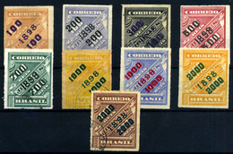 Brasil Nº 91/4, 96/100. Año 1898 - Unused Stamps