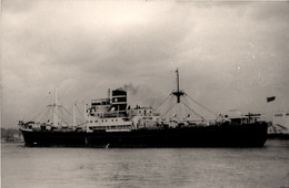 RAMON DE LARRINAGA * Carte Photo * Bateau Cargo Paquebot Commerce Marine Marchande ? Compagnie Maritime Société - Handel