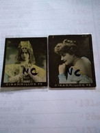 Cigarrillos Fe Cig.cards 1900 Mmlle Cleo De Merode & Cernay Artist Opera.music Hall Real Photo Best Condition Uruguay. - Other