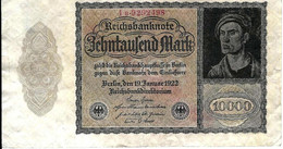 ALLEMAGNE – 10.000 Mark  (19.01.1922) - 10000 Mark