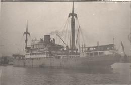 CRETE AVON * Carte Photo * Bateau Cargo Paquebot Commerce Marine Marchande ? Compagnie Maritime Société - Commerce