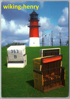 Büsum - Strandkörbe Am Hauptstrand 1   Mit Leuchtturm - Buesum