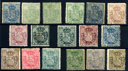 Cuba (telégrafos) Nº 38, 40, 42, 43/5, 46, 48, 49/57. Año 1877/82 - Telégrafo