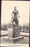 GERMANY Postcard ZEITZ Monument 1913 - 1915 By Hermann Thieme Used In 1916 - Zeitz