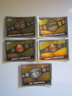 5 Cartes De Catch TOPPS SLAM ATTAX EVOLUTION Trading Card Game TITLE CARD - Trading Cards