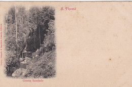 POSTCARD  PORTUGAL - AFRICA - OLD PORTUGUESE COLONY  - SÃO TOMÉ AND PRINCIPE - GRUTA SAUDADE - Sao Tome And Principe