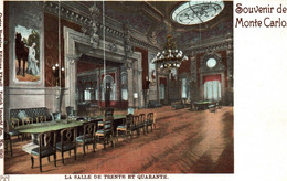 SOUVENIR DE MONTE CARLO / LA SALLE MAURESQUE / PRECURSEUR - Spielbank