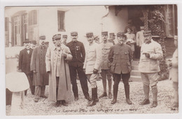 Broc. Le Général Pau En Visite à La Villa Cailler, 1917. Internés - FR Fribourg