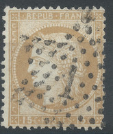 Lot N°62077    N°55, Oblitéré étoile Chiffrée 1 De PARIS (Pl. De La Bourse) - 1871-1875 Ceres