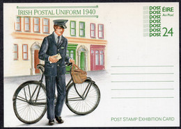 112 - Ireland - Irish Postal Uniform 1940 - Post Stamp Exhibition Card - Unused - Interi Postali