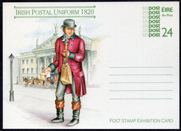 113 - Ireland - Irish Postal Uniform 1820 - Post Stamp Exhibition Card - Unused - Postwaardestukken