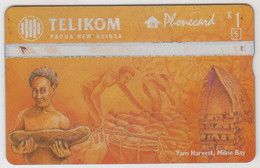 PAPUA NEW GUINEA - Yam Harvest, Milne Bay , 03/97 , CN:701L , Tirage 60.000, Used - Papua Nueva Guinea