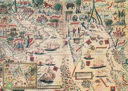 Portugal & Maximum Card, Portuguese Cartography, Atlas Letter By Lopo Homem, Reines 1519, Lisbon 1997 (183) - Sonstige (See)